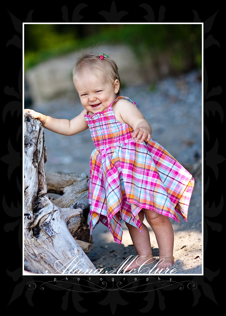 Whitby Children's Photographer - Baby by the Lake 2