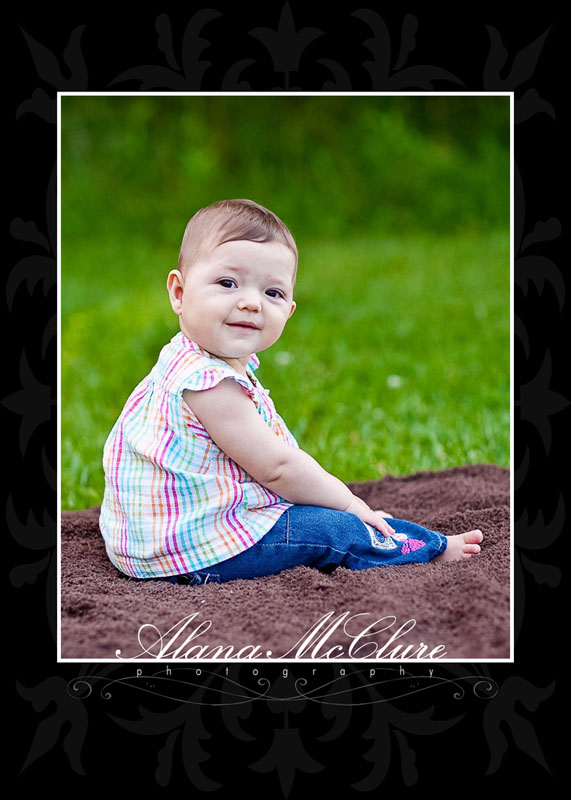 Durham Baby Photographer - Alana McClure - 6 months Sitting