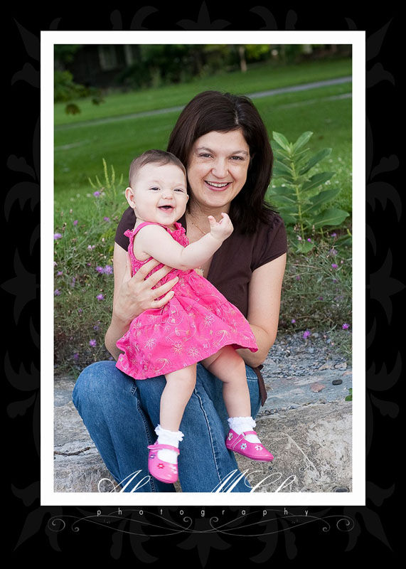 Durham Family Photographer - Alana McClure - 6 months with Mommy