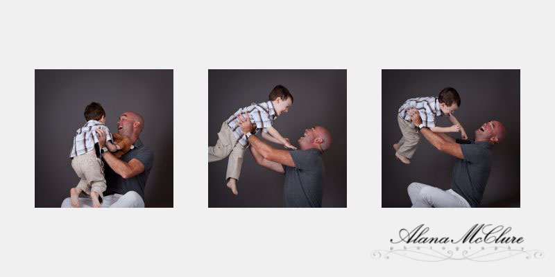 Ajax Child Photographer - Play time with Daddy