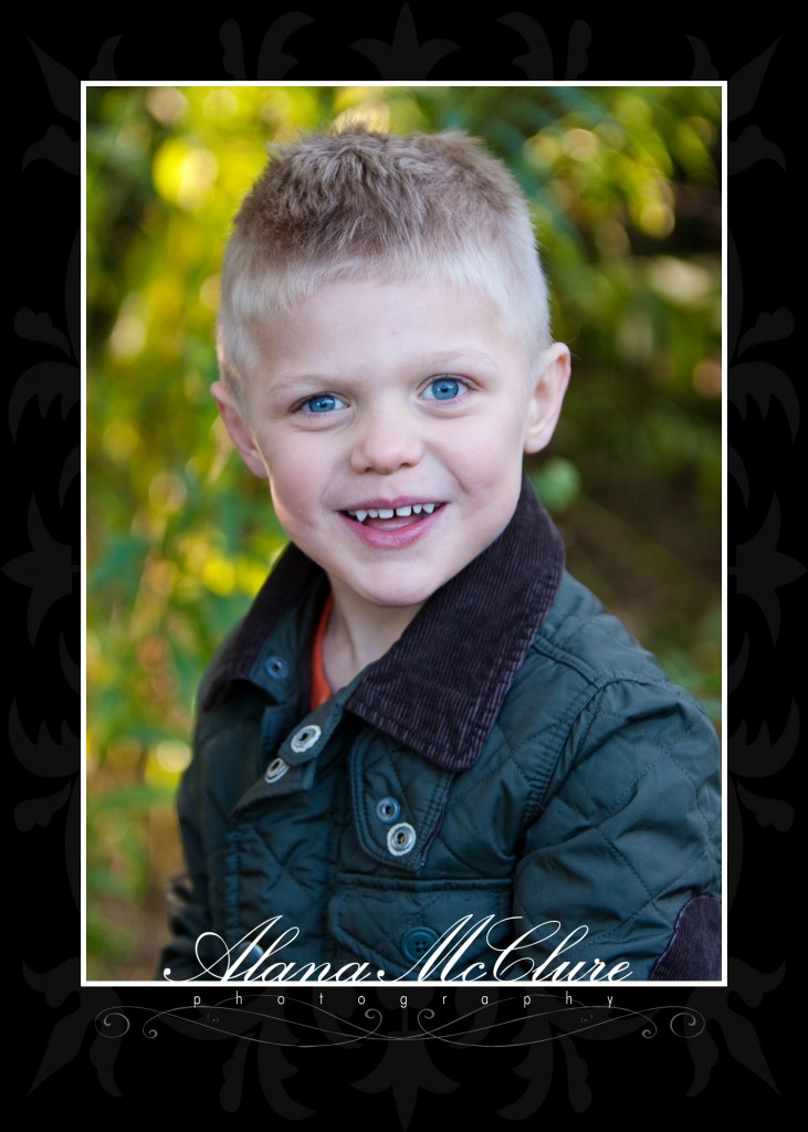 Durham Region Child Photographer - Smily Boy