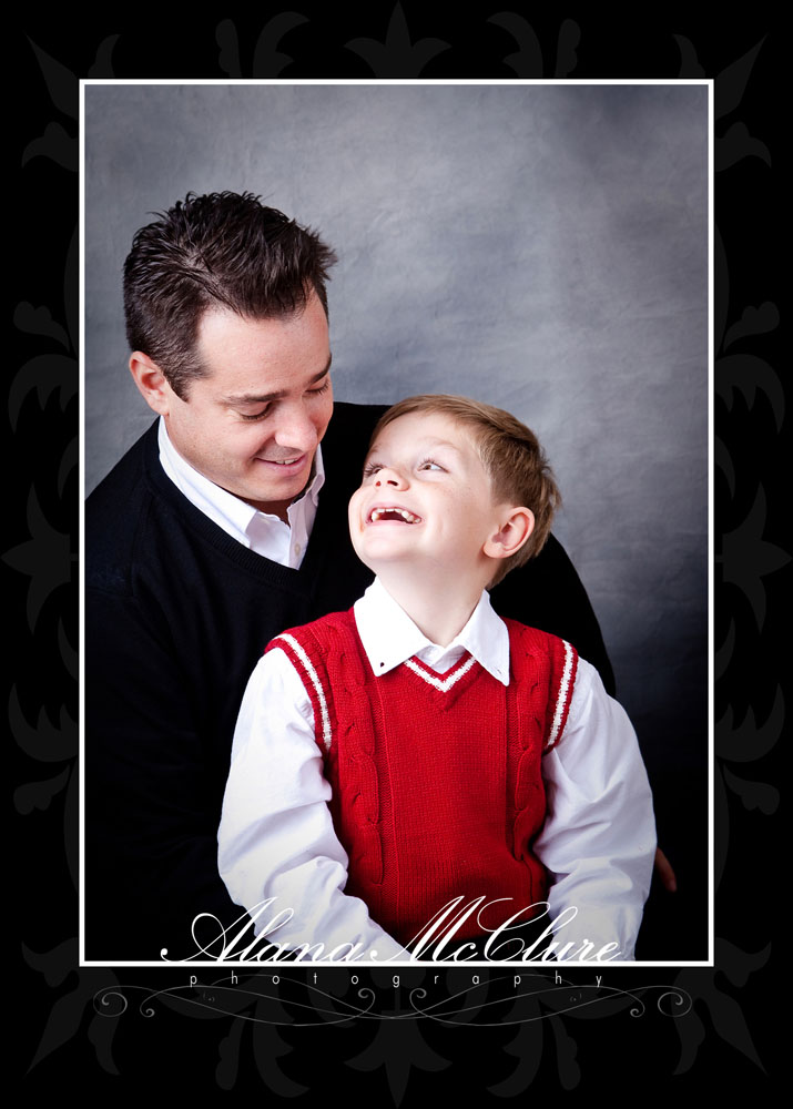 Brooklin Family Photographer - Father Son Portraits