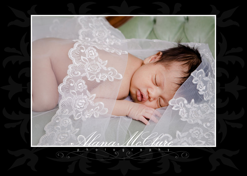 Whitby Newborn Photographer - Baby Girl